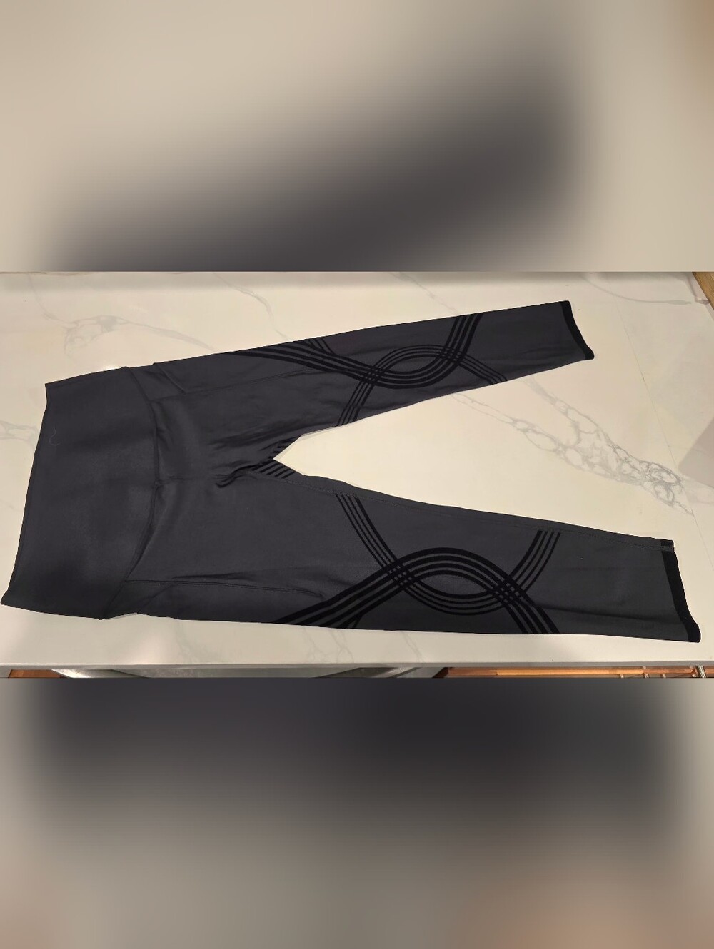 Fanka Black Compression 7/8 Leggings, Ver. 1.0, W/pockets Sz 12-14 (Fanka 10/XL) - Picture 6 of 14